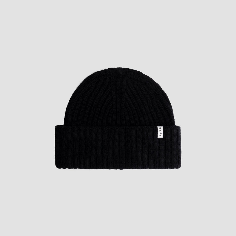 WOOL BEANIE | BLACK