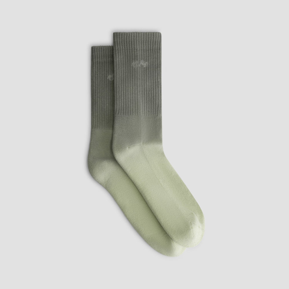 GRADIENT SIGNATURE SOCKS | LIGHT SAGE