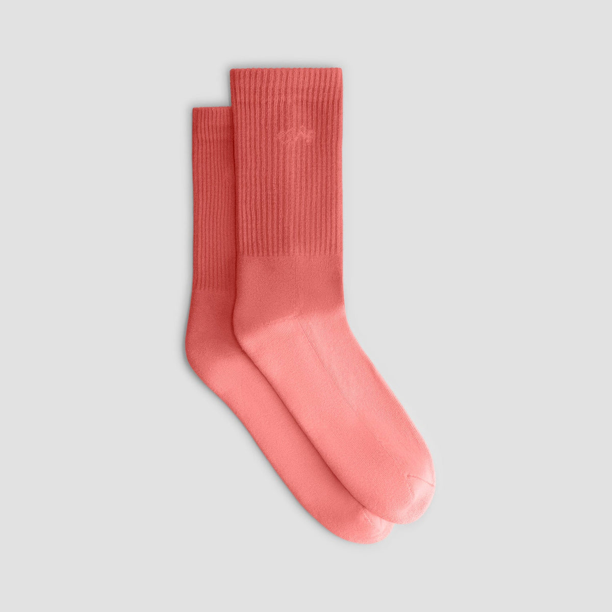 GRADIENT SIGNATURE SOCKS | SUNBURNT RED