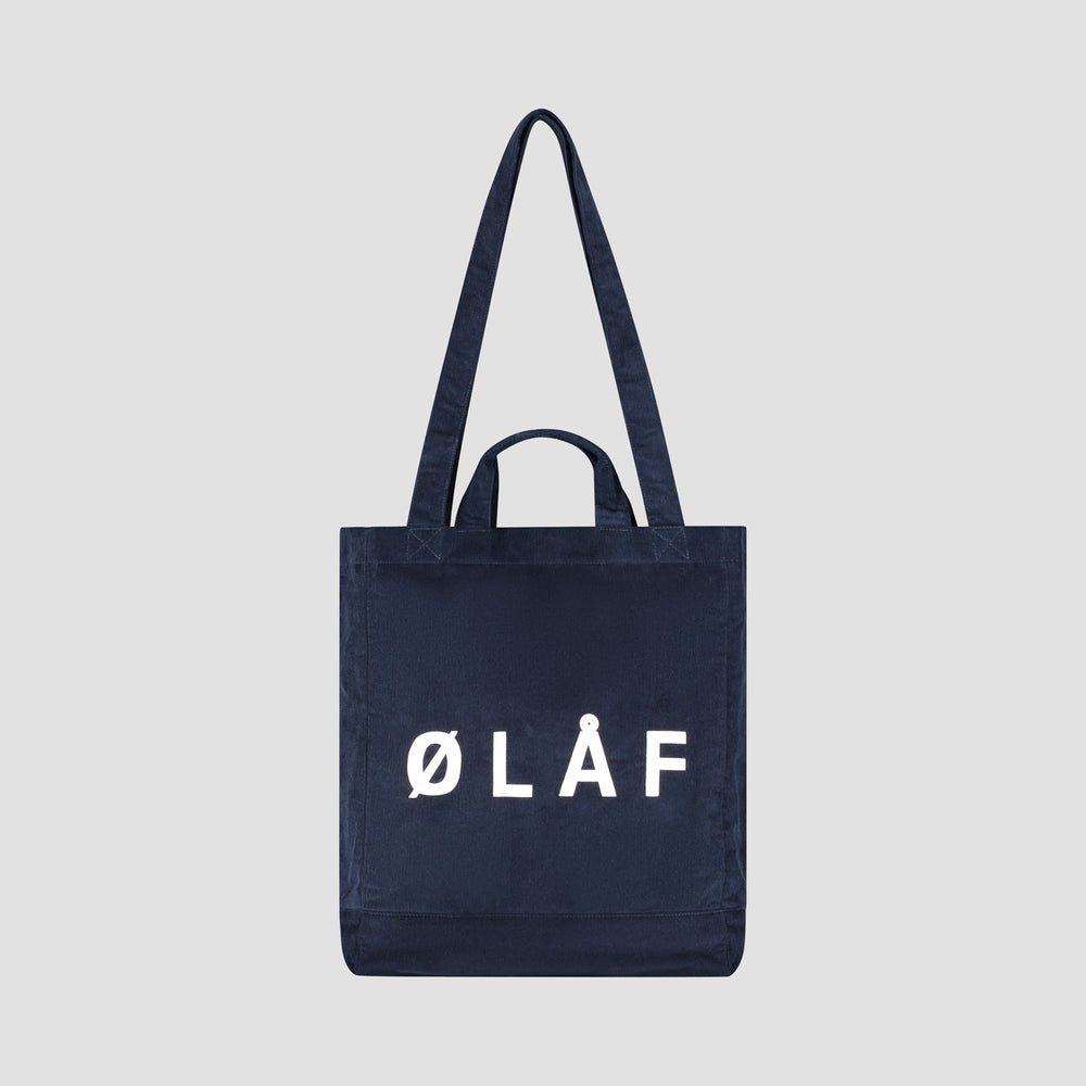 CORDUROY TOTE BAG | NAVY