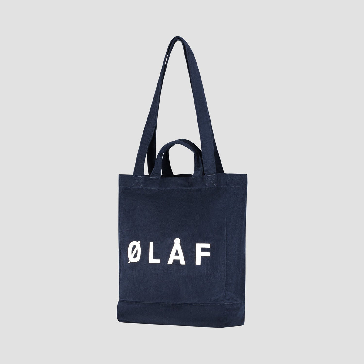 CORDUROY TOTE BAG | NAVY