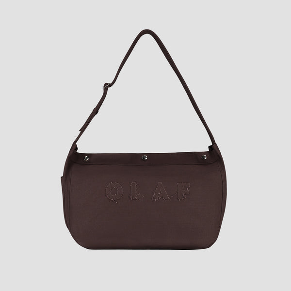 Newspaper Bag - Chocolate Plum