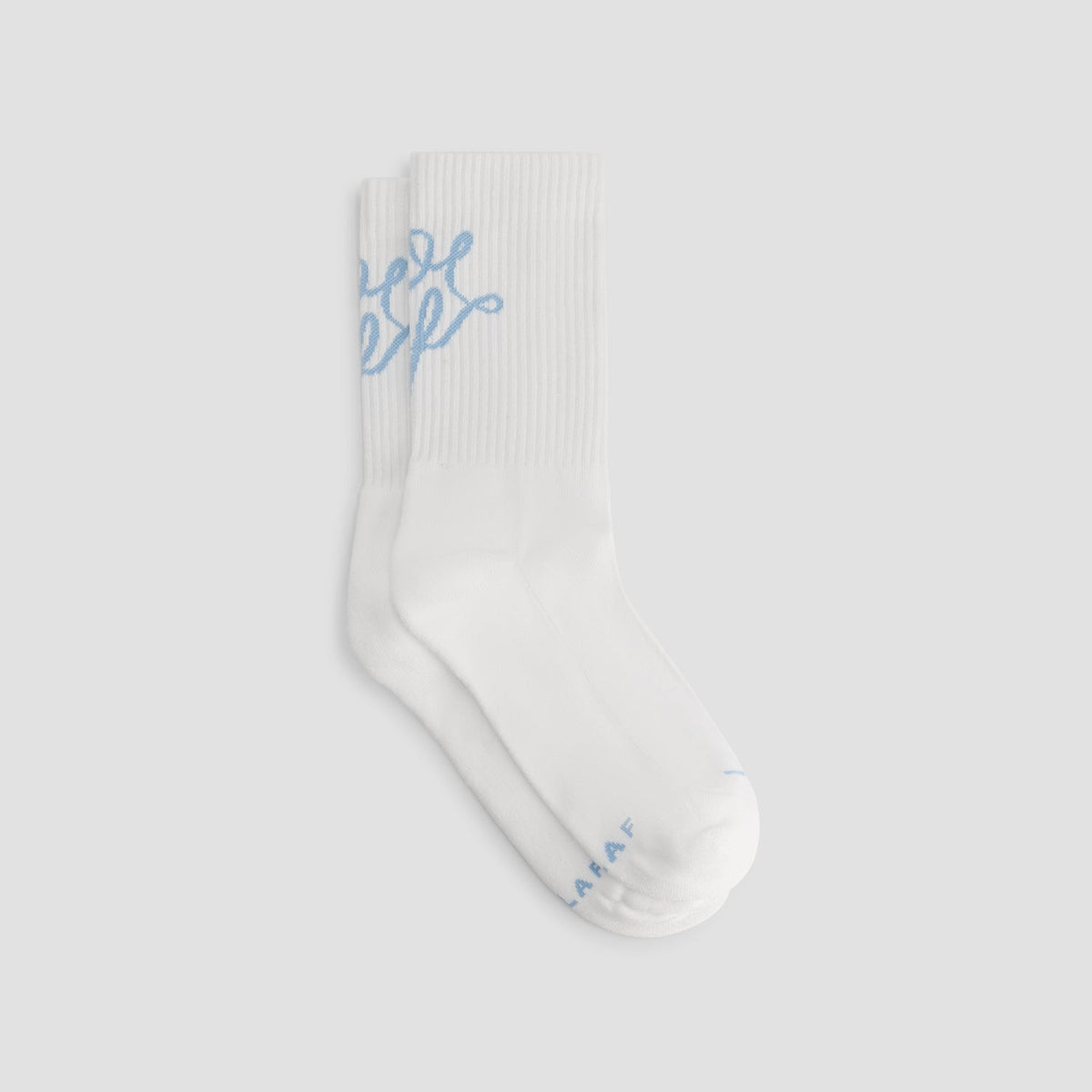 MONOGRAM LOGO SOCKS | OPTICAL WHITE