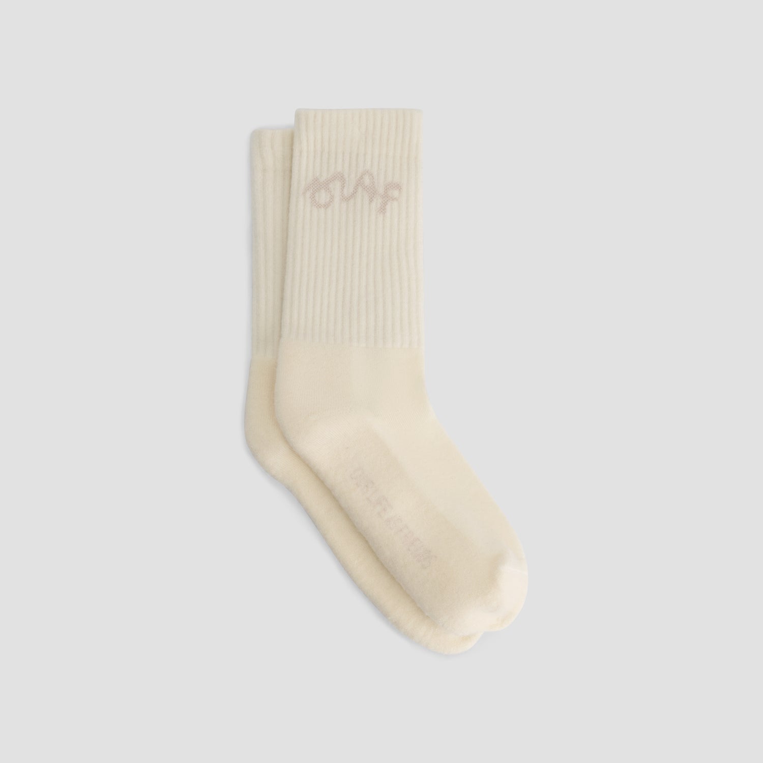 Signature Logo Socks - Off White