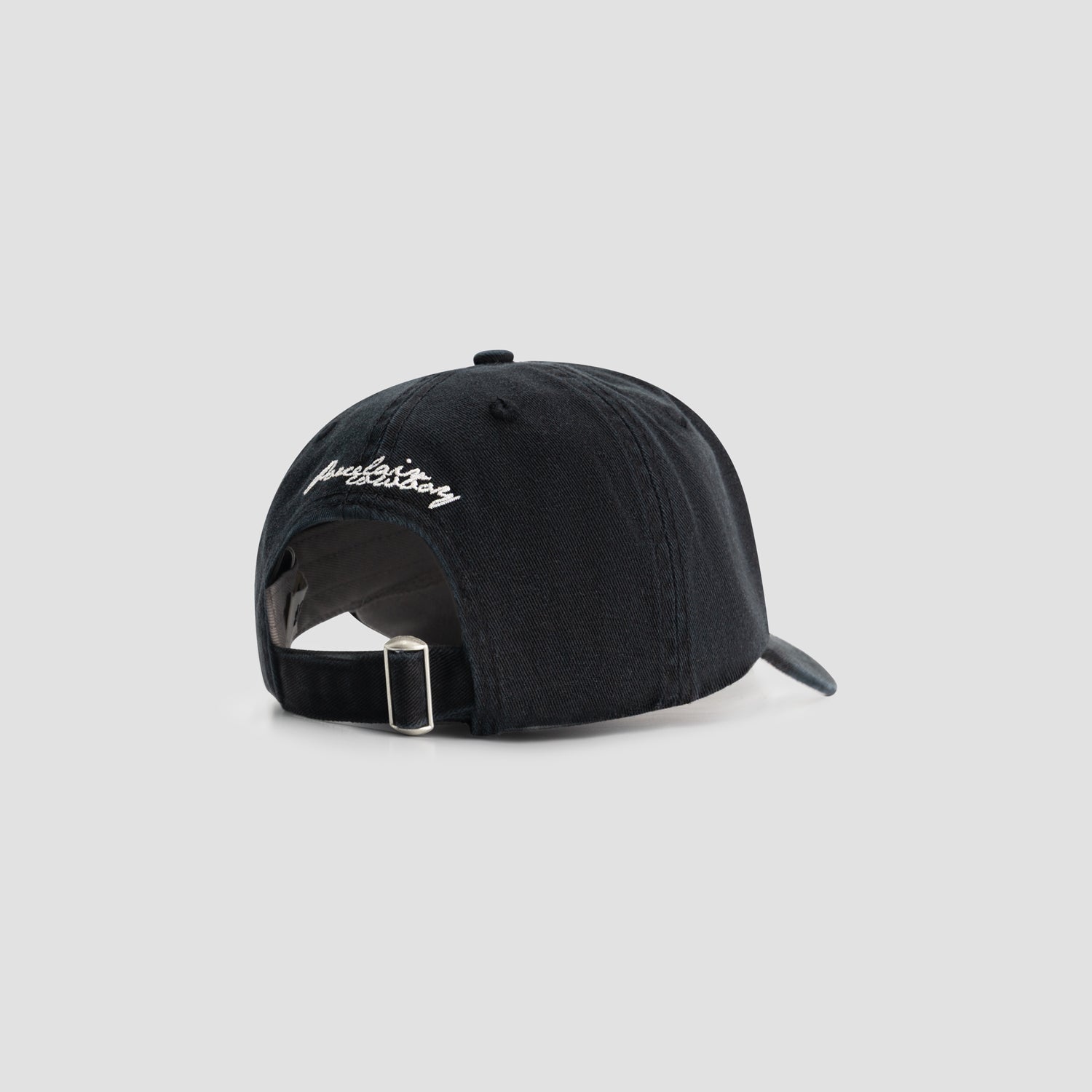 Washed Western Logo Cap - Black