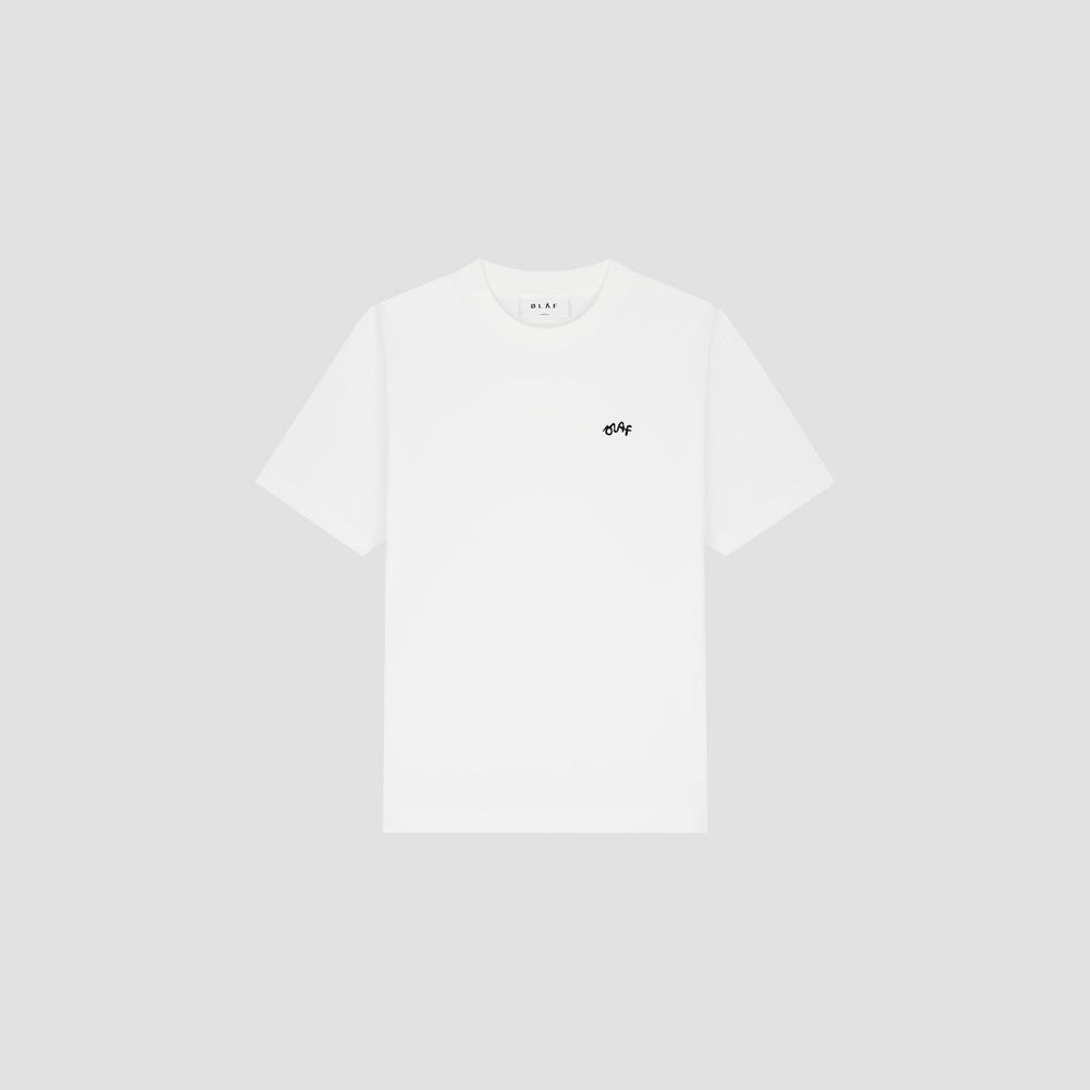 SIGNATURE TEE | OPTICAL WHITE