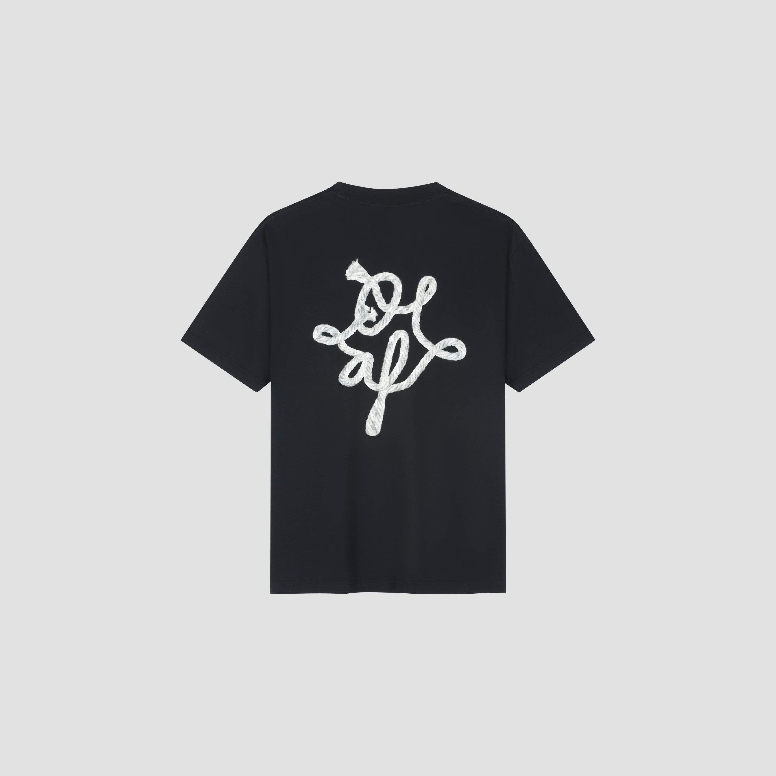 Lasso Monogram Tee - Black