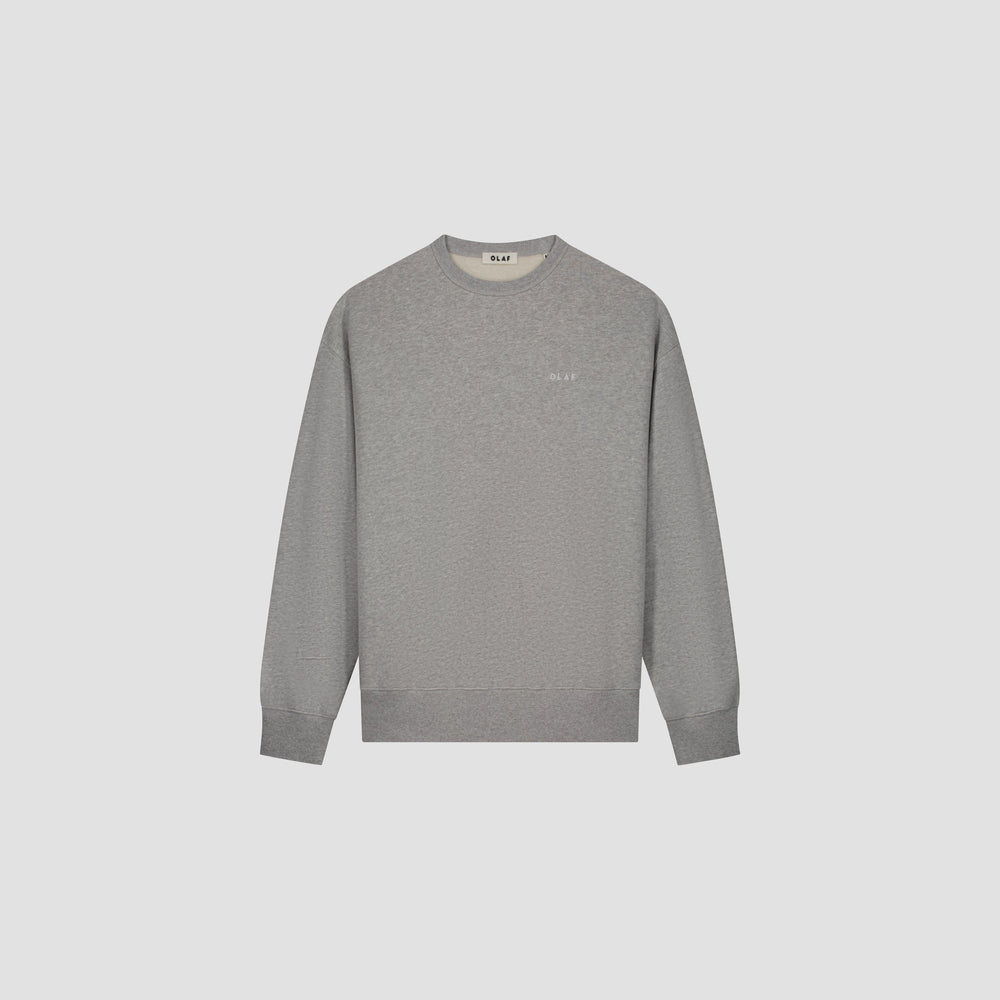 WESTERN LOGO CREWNECK | HEATHER GREY