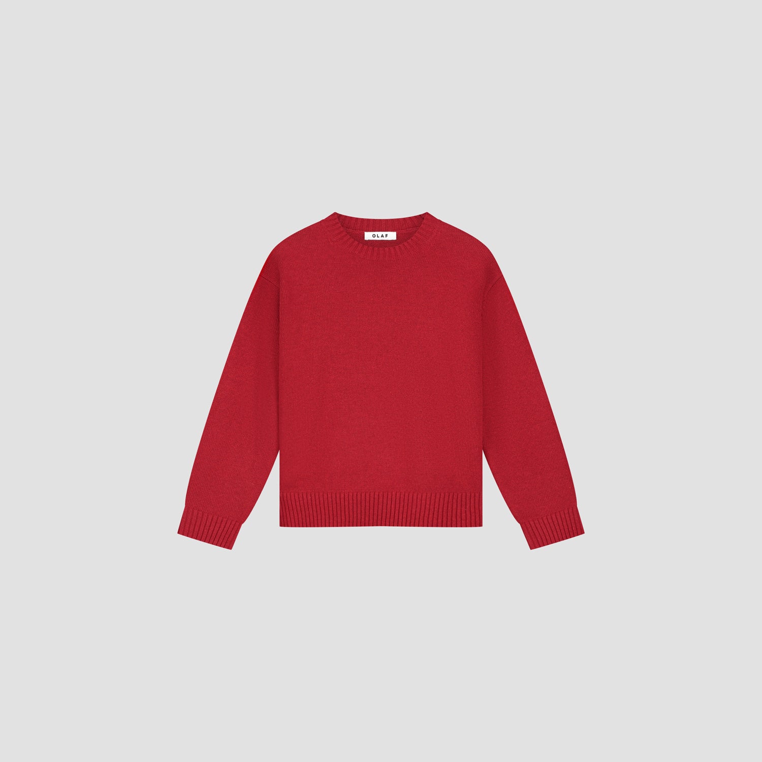 Essential Knitted Crewneck - Adrenaline Rush