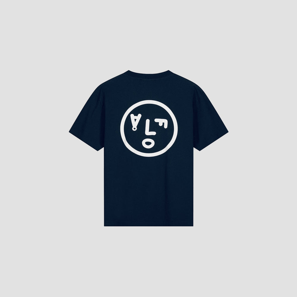 FACE TEE | NAVY