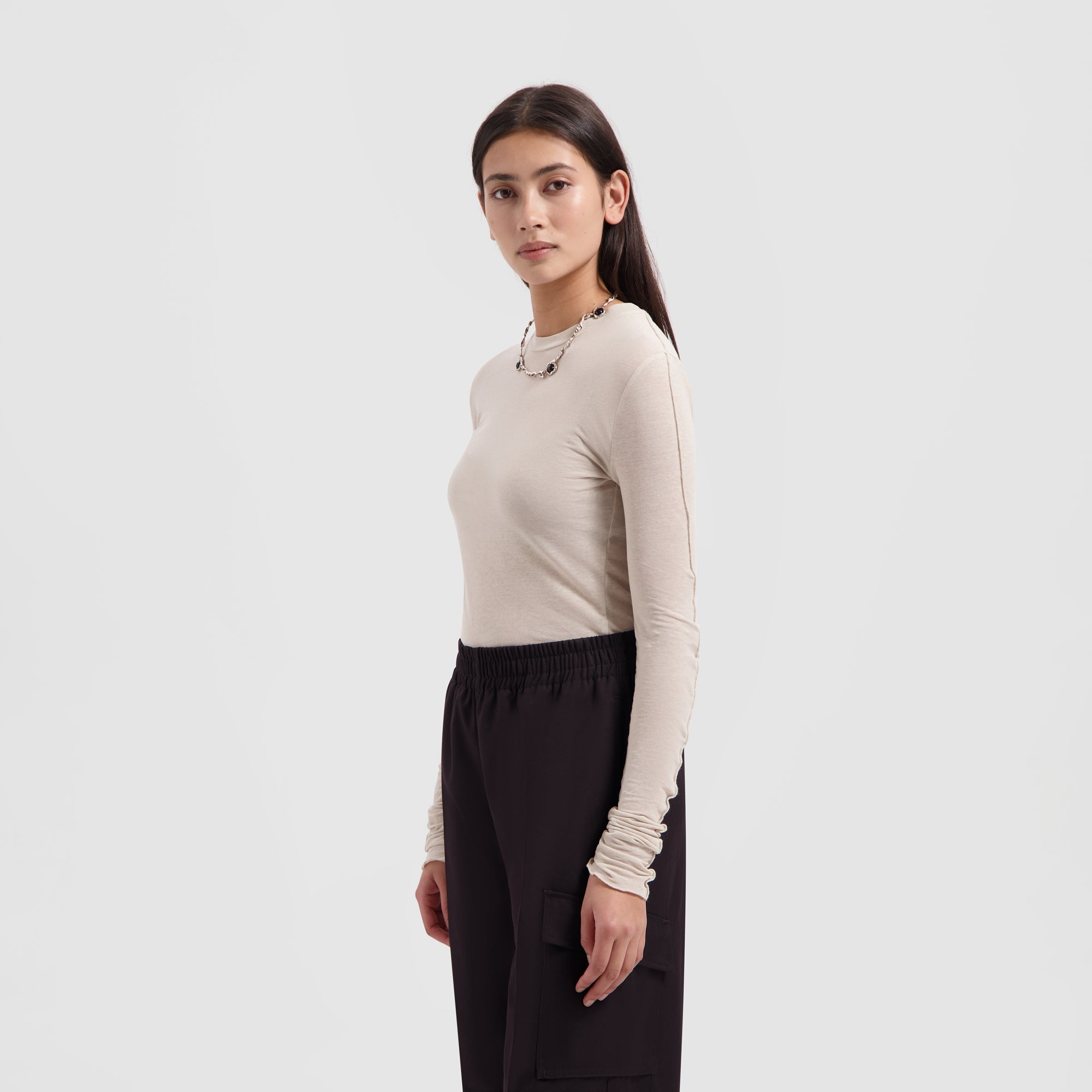 WMN Mini Logo LS Top - Cement