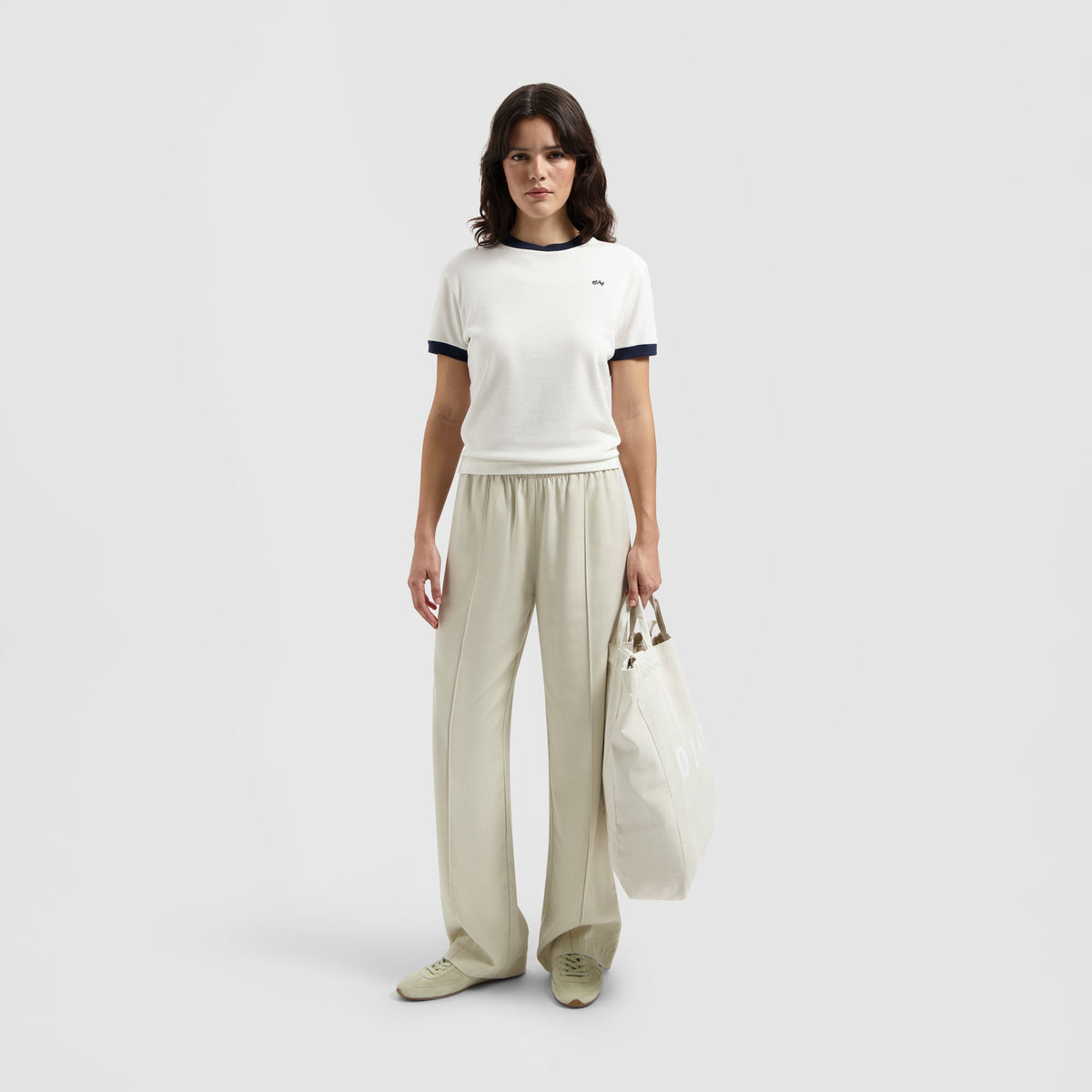 SIGNATURE RINGER TEE | OFF WHITE