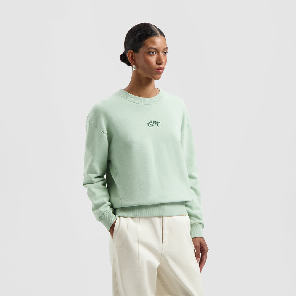 SIGNATURE LOGO CREWNECK | PALE GREEN