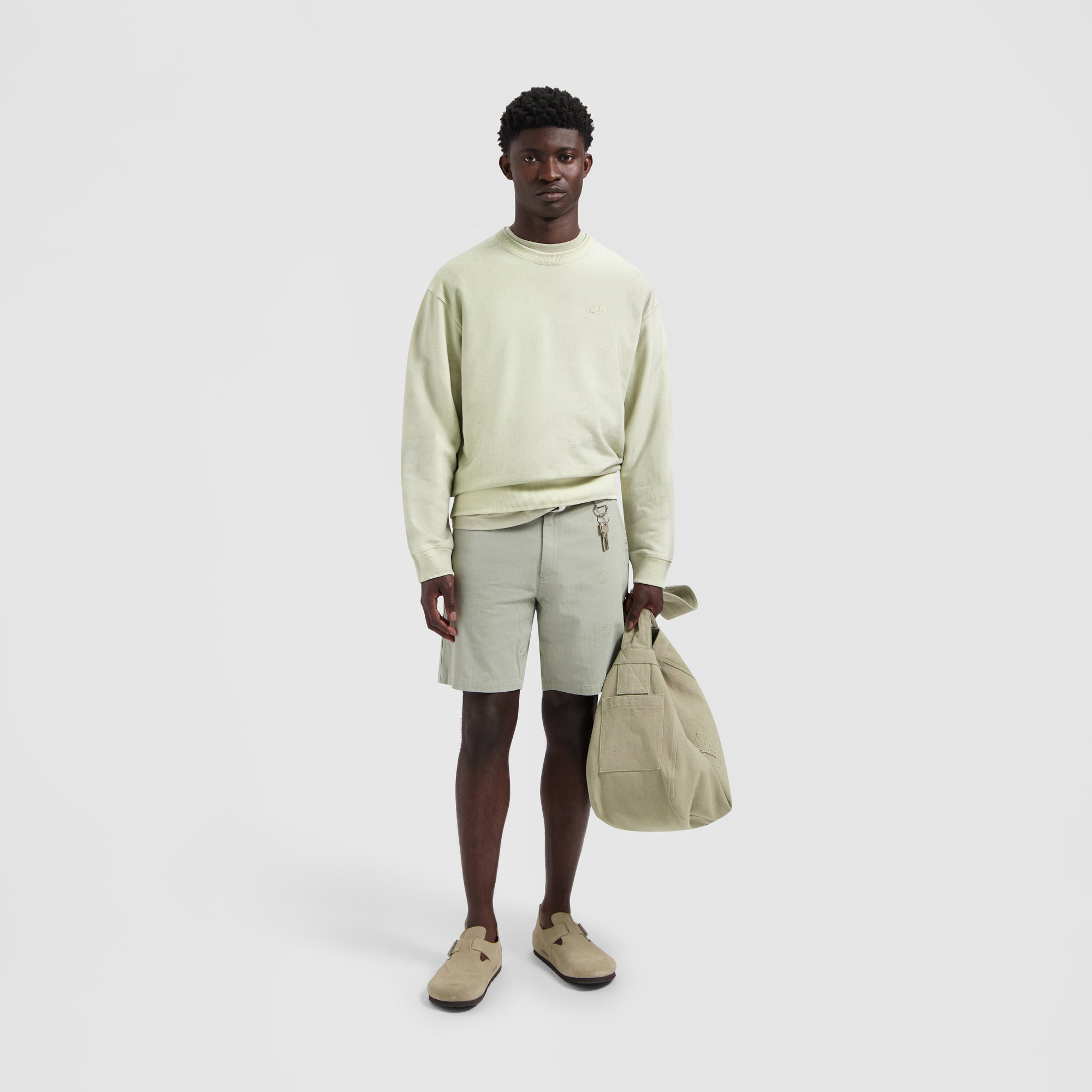 Pigment Spray Crewneck