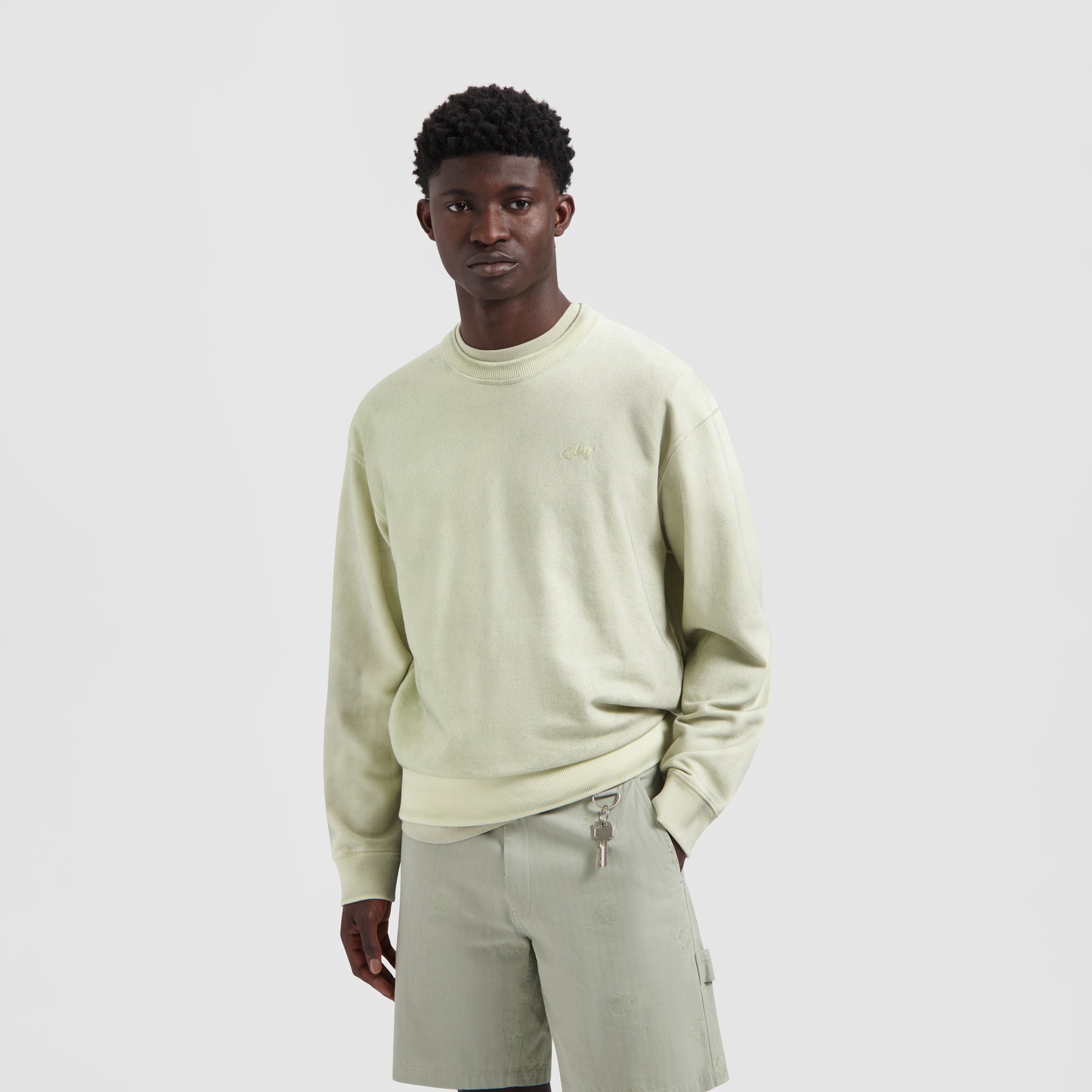 Pigment Spray Crewneck