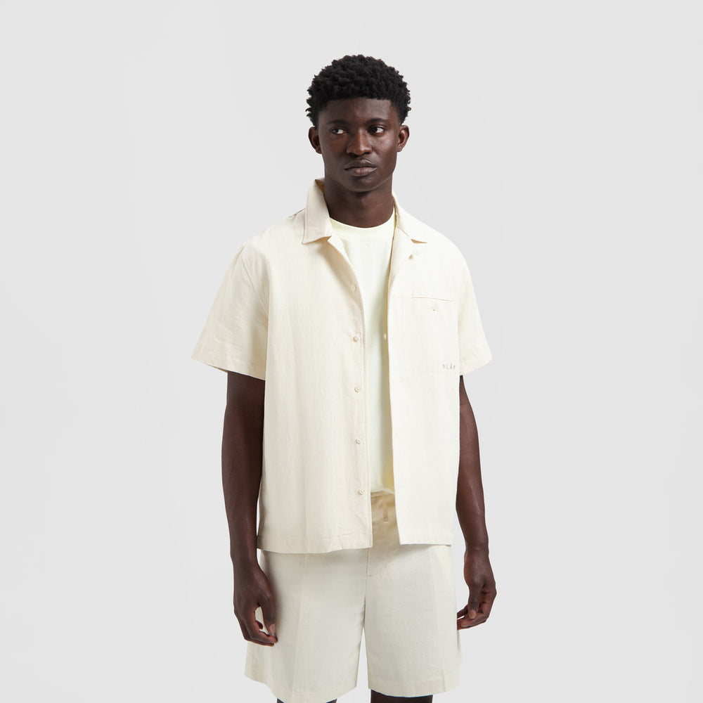 SUN LINEN SHIRT | OFF WHITE