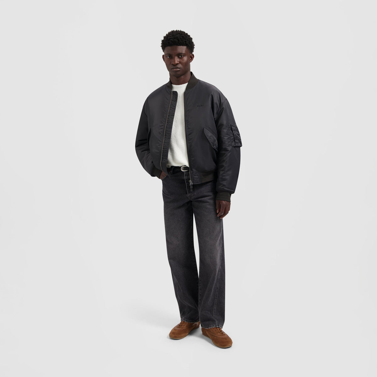 BOMBER JACKET | CHARCOAL