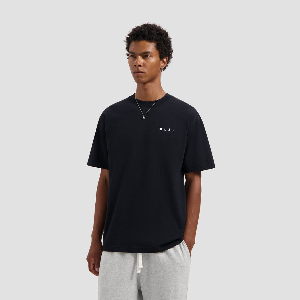CRAFTED PEAR TEE | BLACK