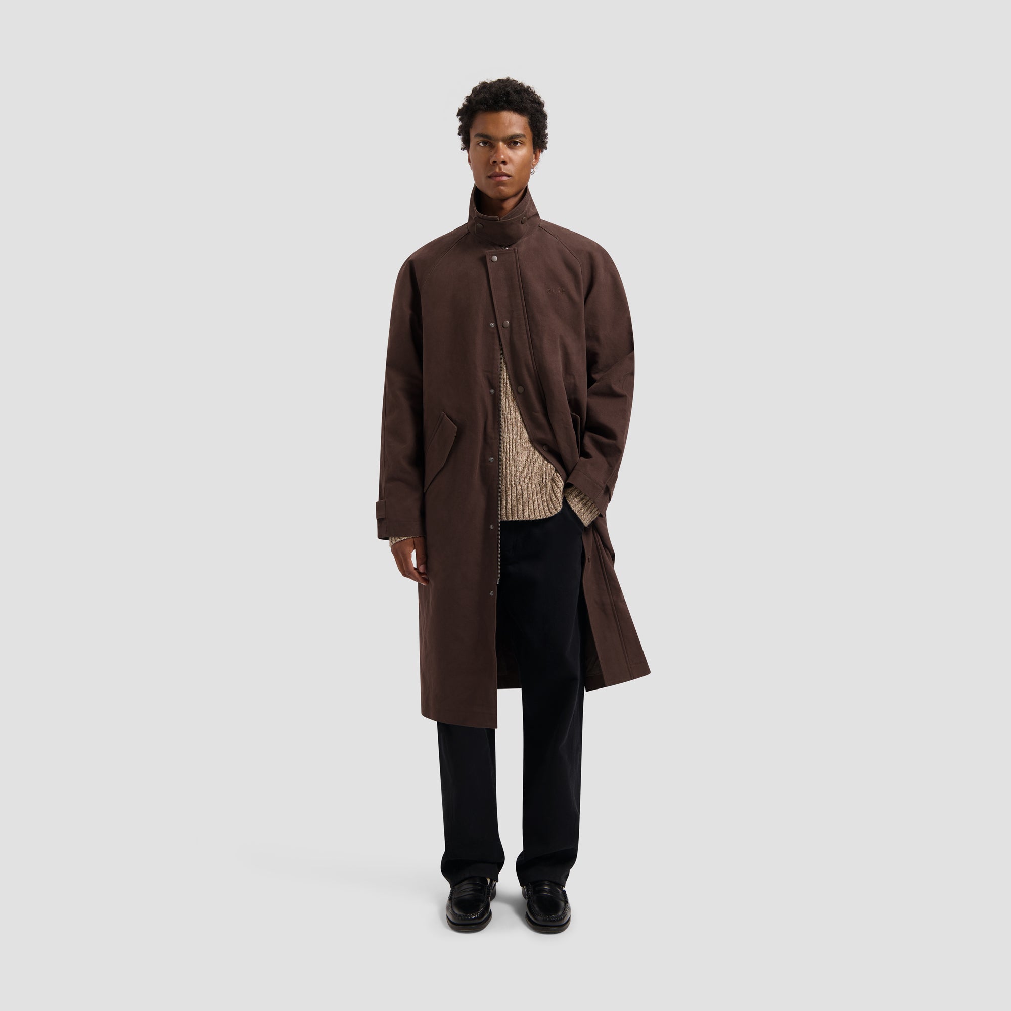 Essential Melange Knitted Crewneck - Foxtrot