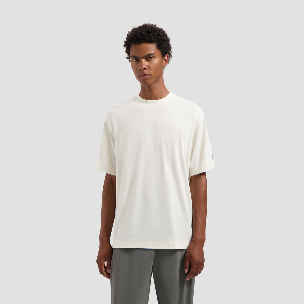 10YR GRAPHIC BOXY SS TEE | OPTICAL WHITE
