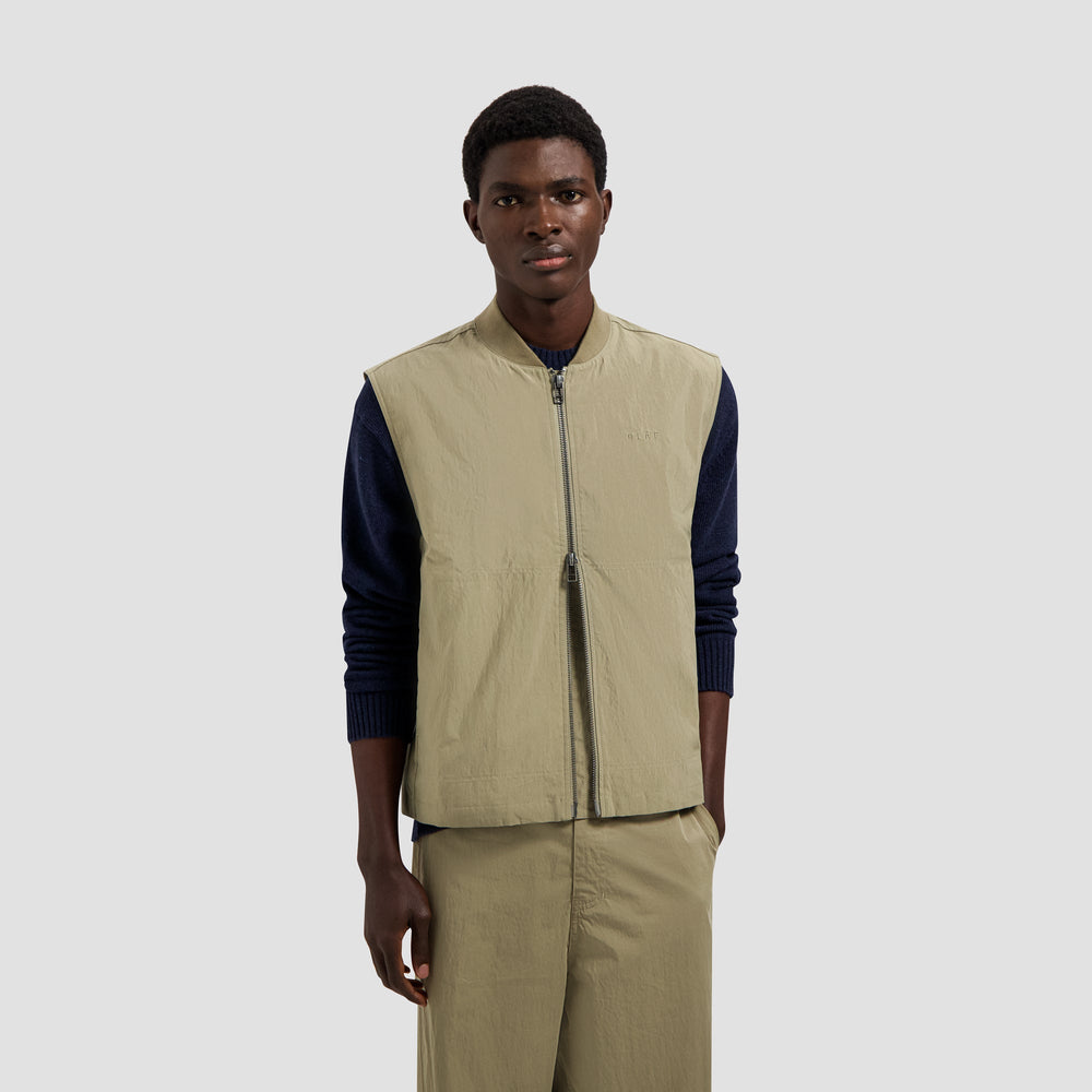 ZIP UP WORKWEAR GILET | TREEHOUSE