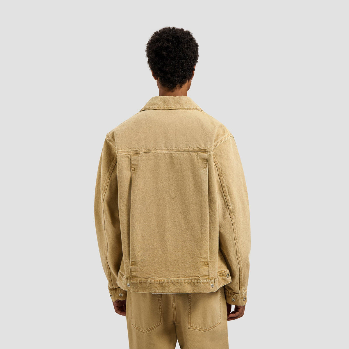 WASHED CANVAS JACKET | MEDAL BRONZE