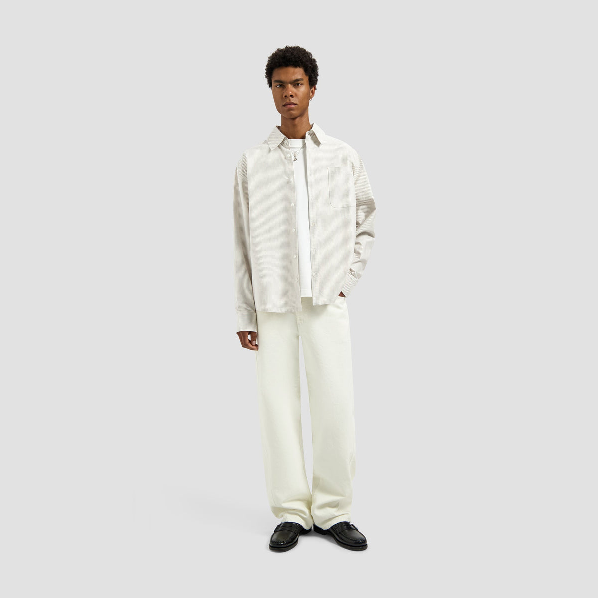 RELAXED CANVAS PANT | OFF WHITE