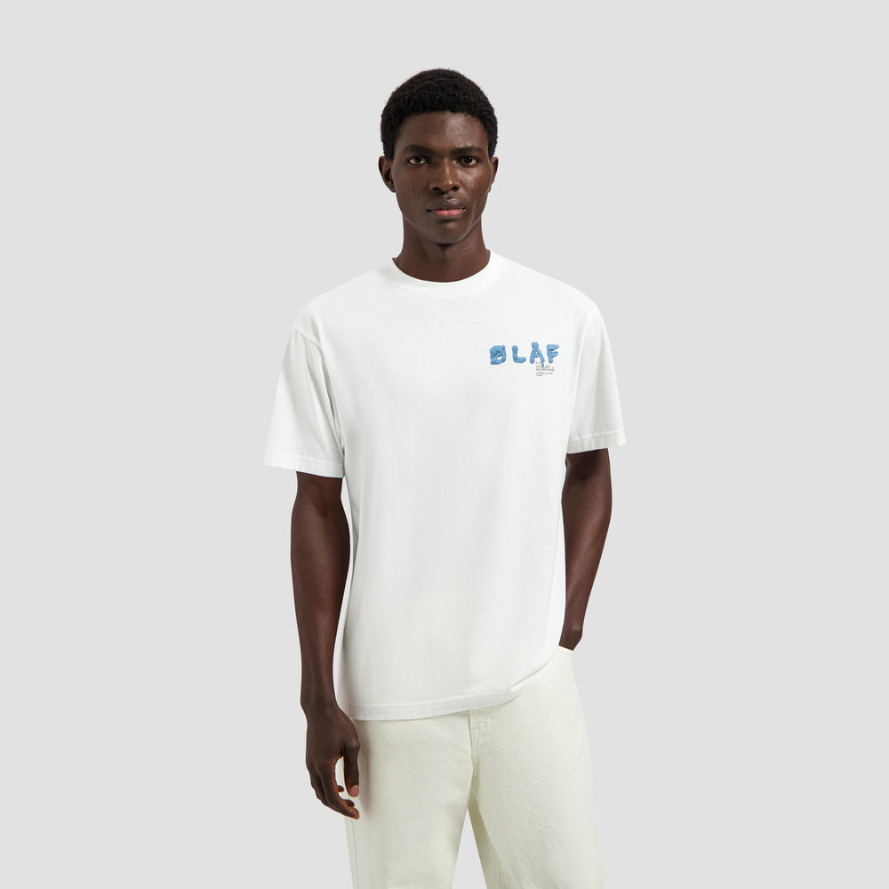 PAINT OLAF TEE | OPTICAL WHITE