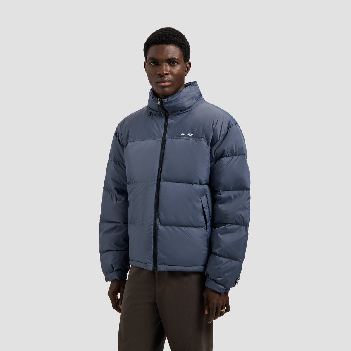 OLAF PUFFER JACKET | BLUE SLATE