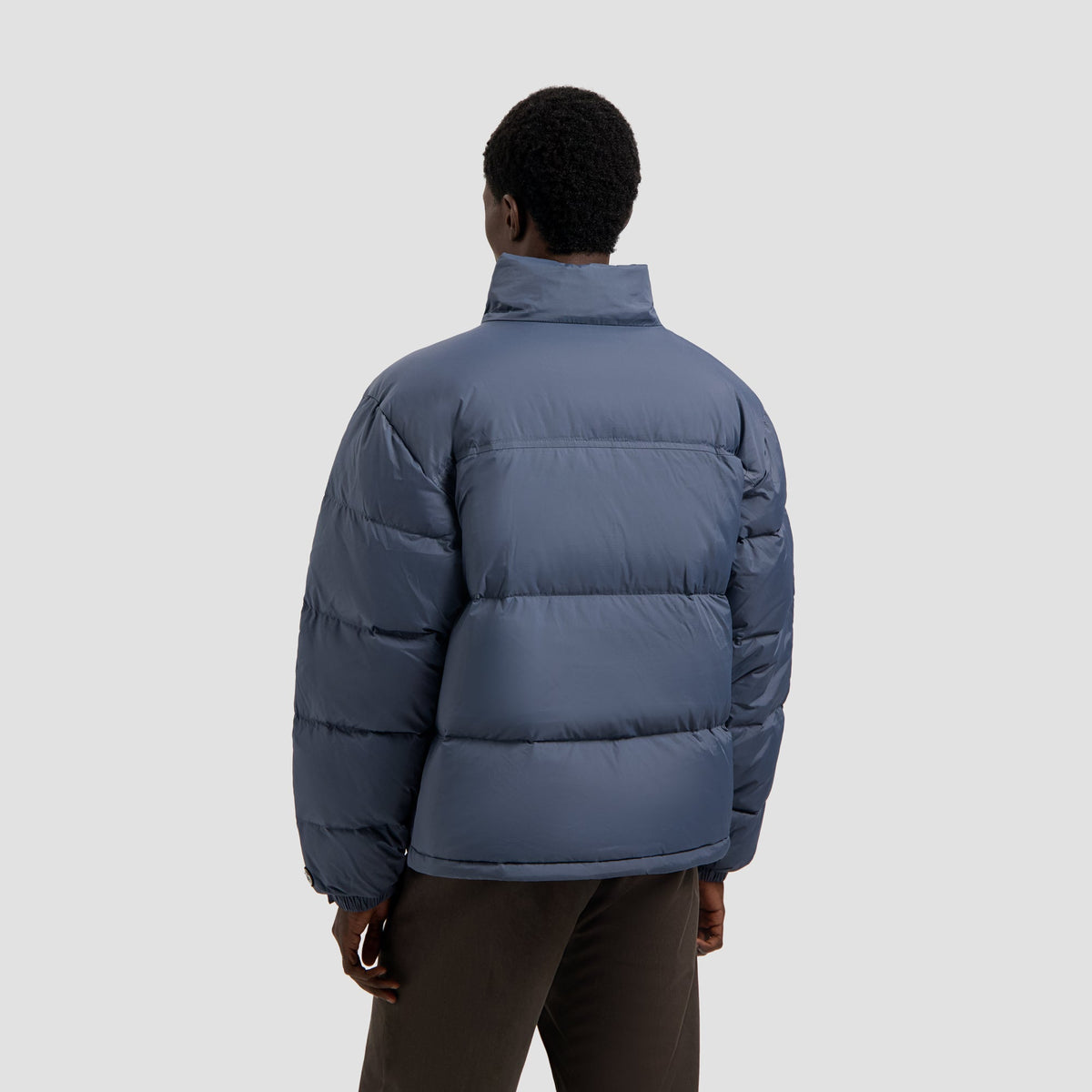 OLAF PUFFER JACKET | BLUE SLATE