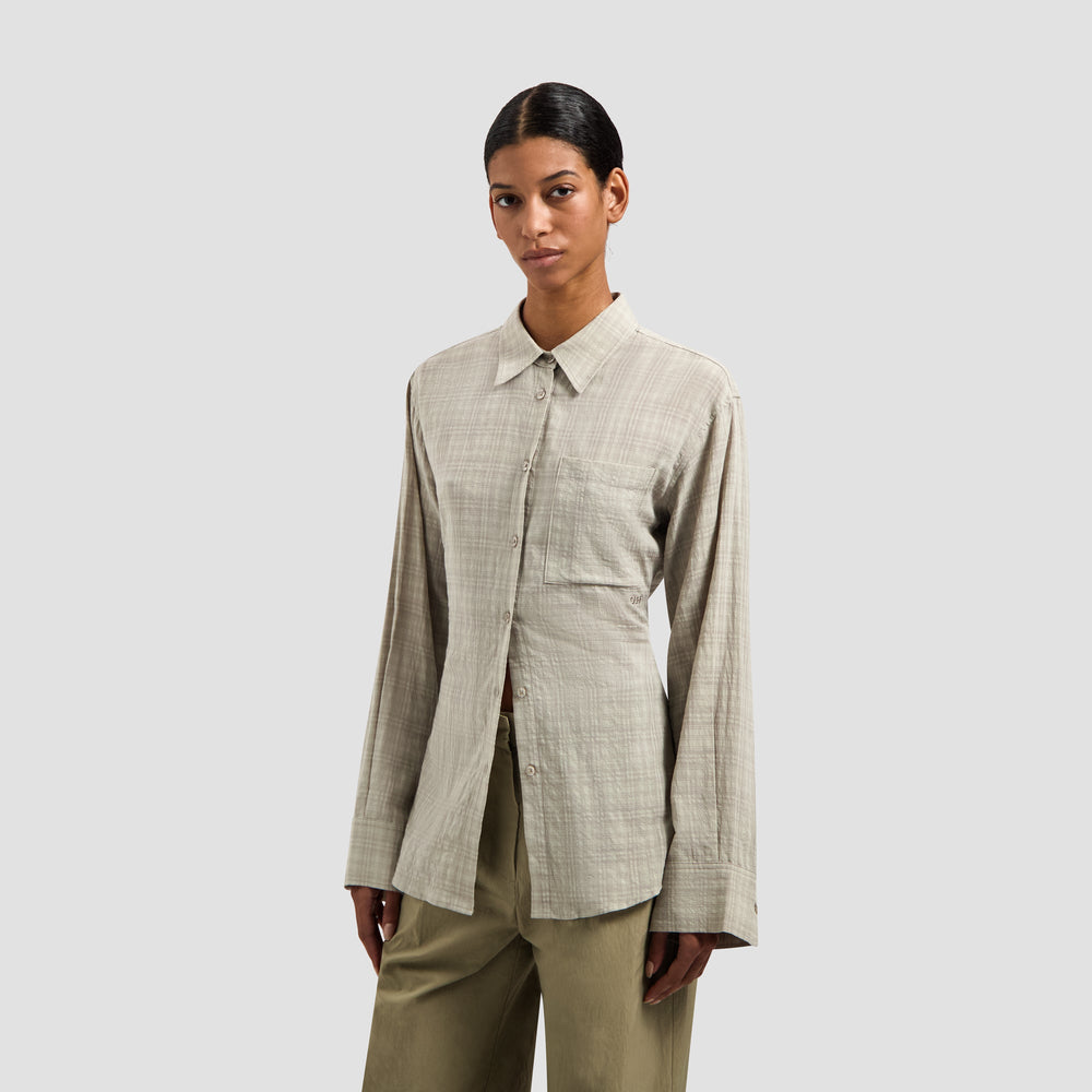CHECKED FITTED SHIRT | CHECK