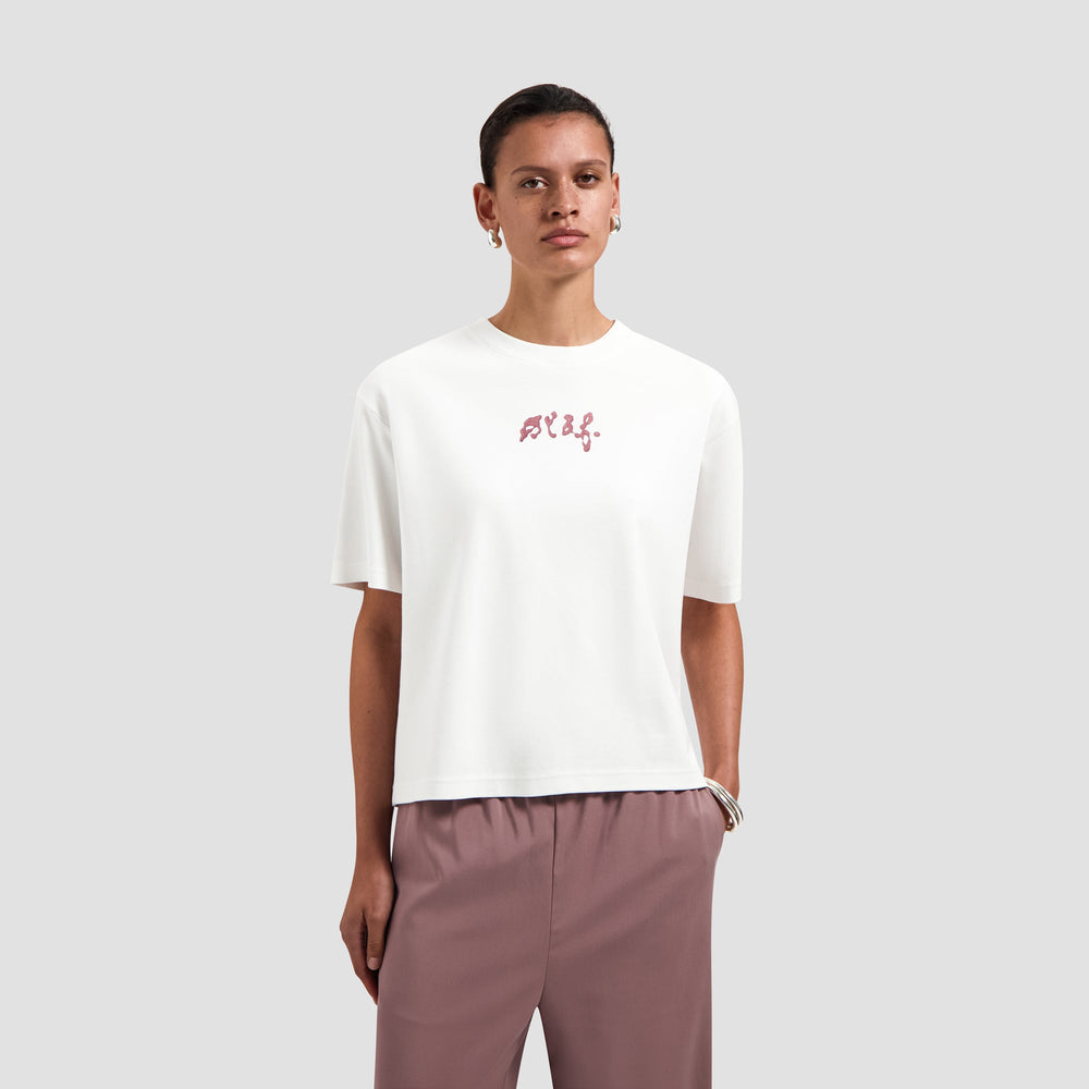 PAINTED OLAF TEE | OPTICAL WHITE