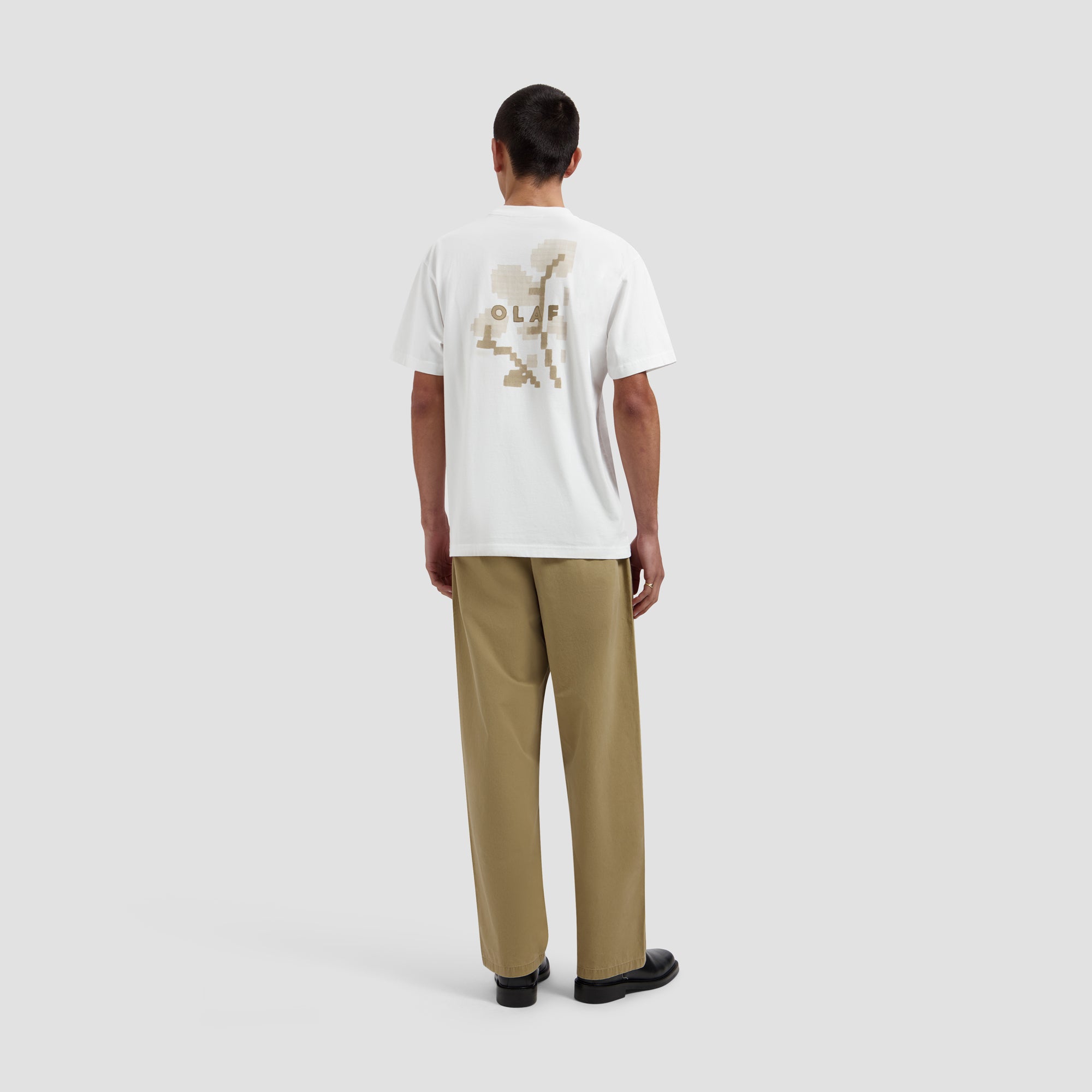 Felted Watercrest Tee - Optical White