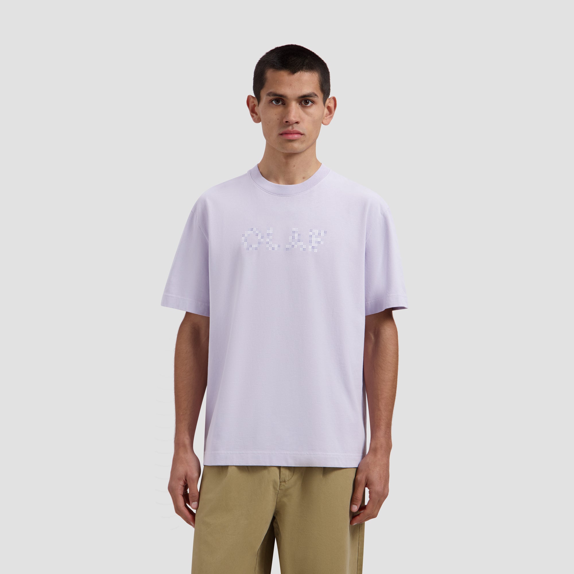 Dotted Olaf Tee - Purple Heather