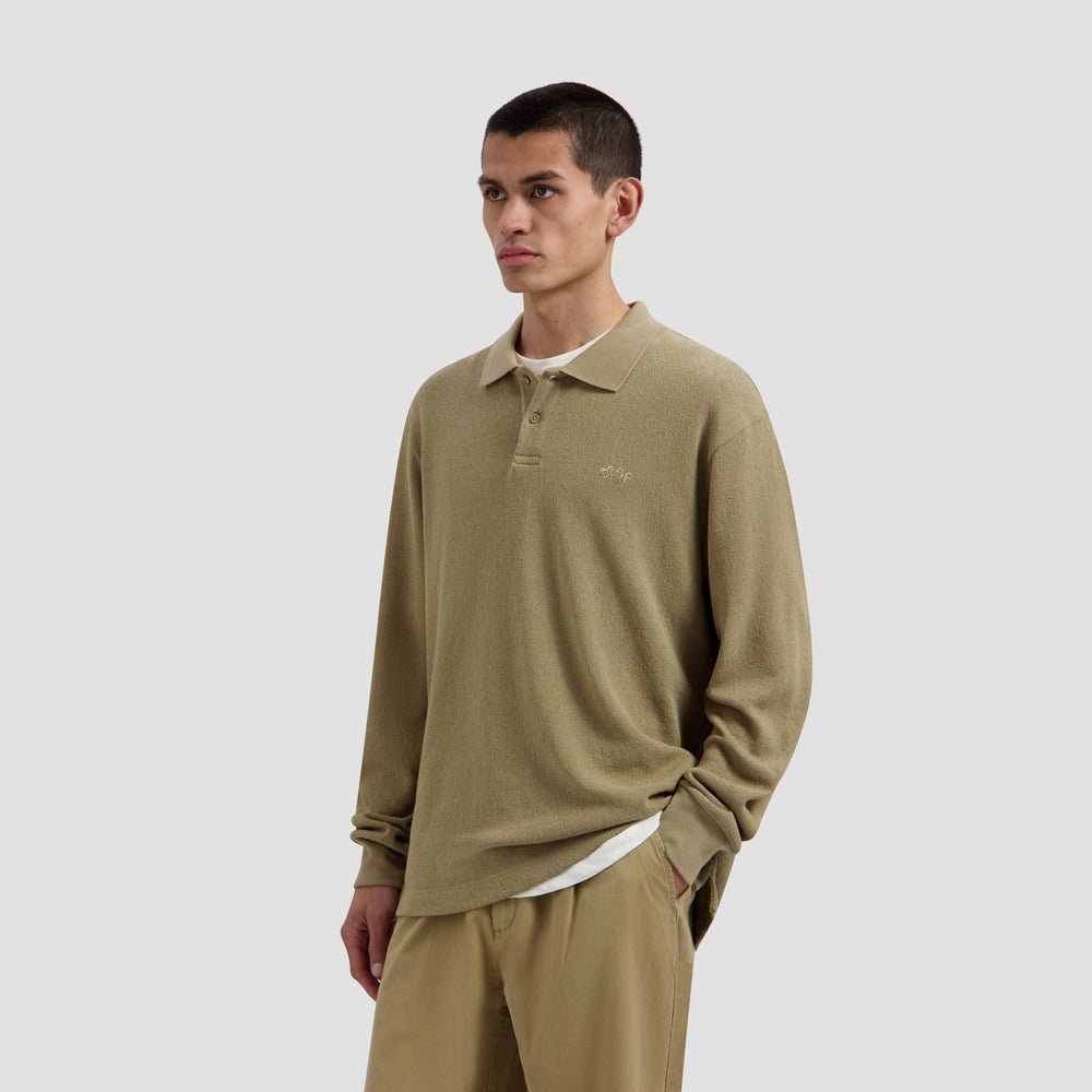 SIGNATURE PIQUE LS POLO | TREEHOUSE