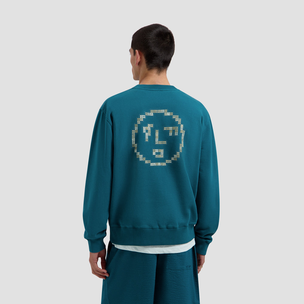 DOTTED FACE CREWNECK | GULF COAST