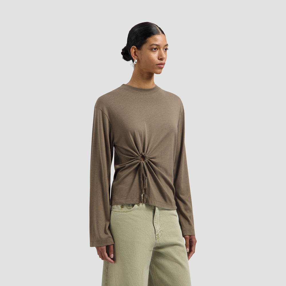 TIE DETAIL LS TOP | LINT