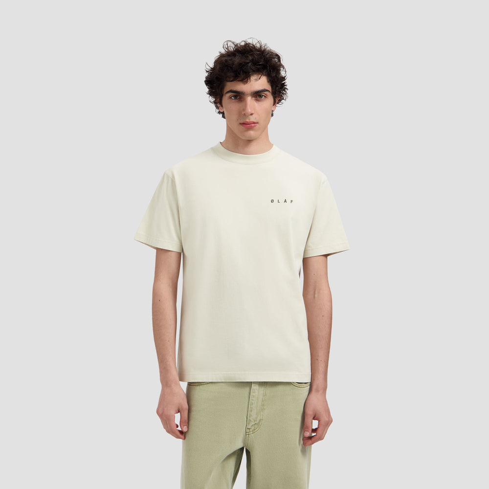 SPRAYED STUDIO TEE | ANCIENT SCROLL