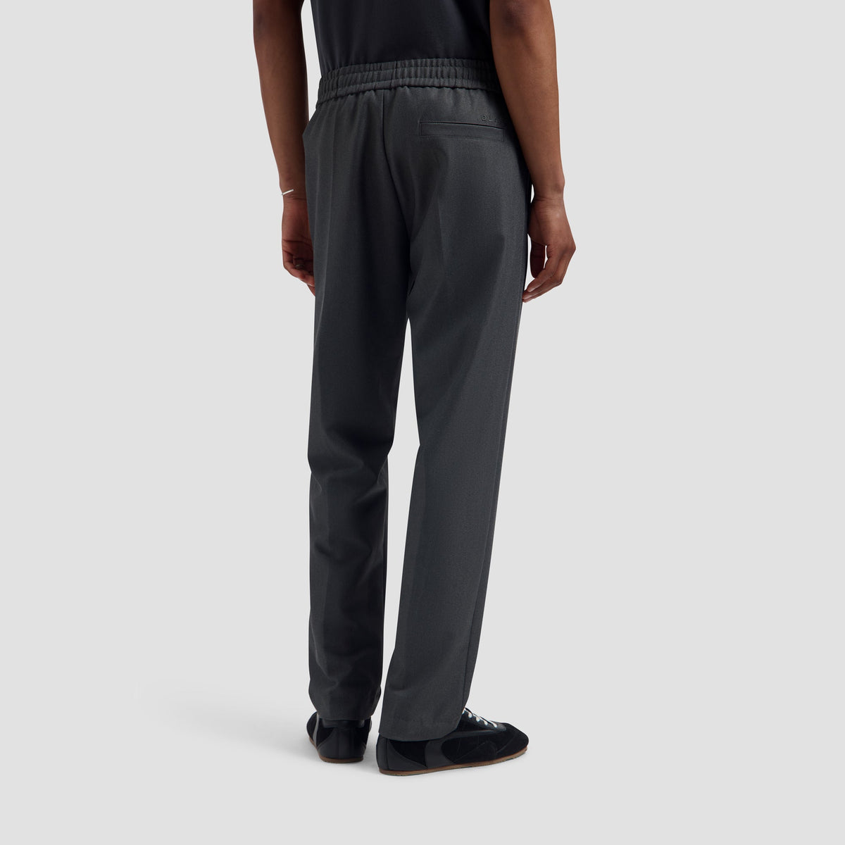 SLIM ELASTICATED PANT | CHOCOLATE PLUM