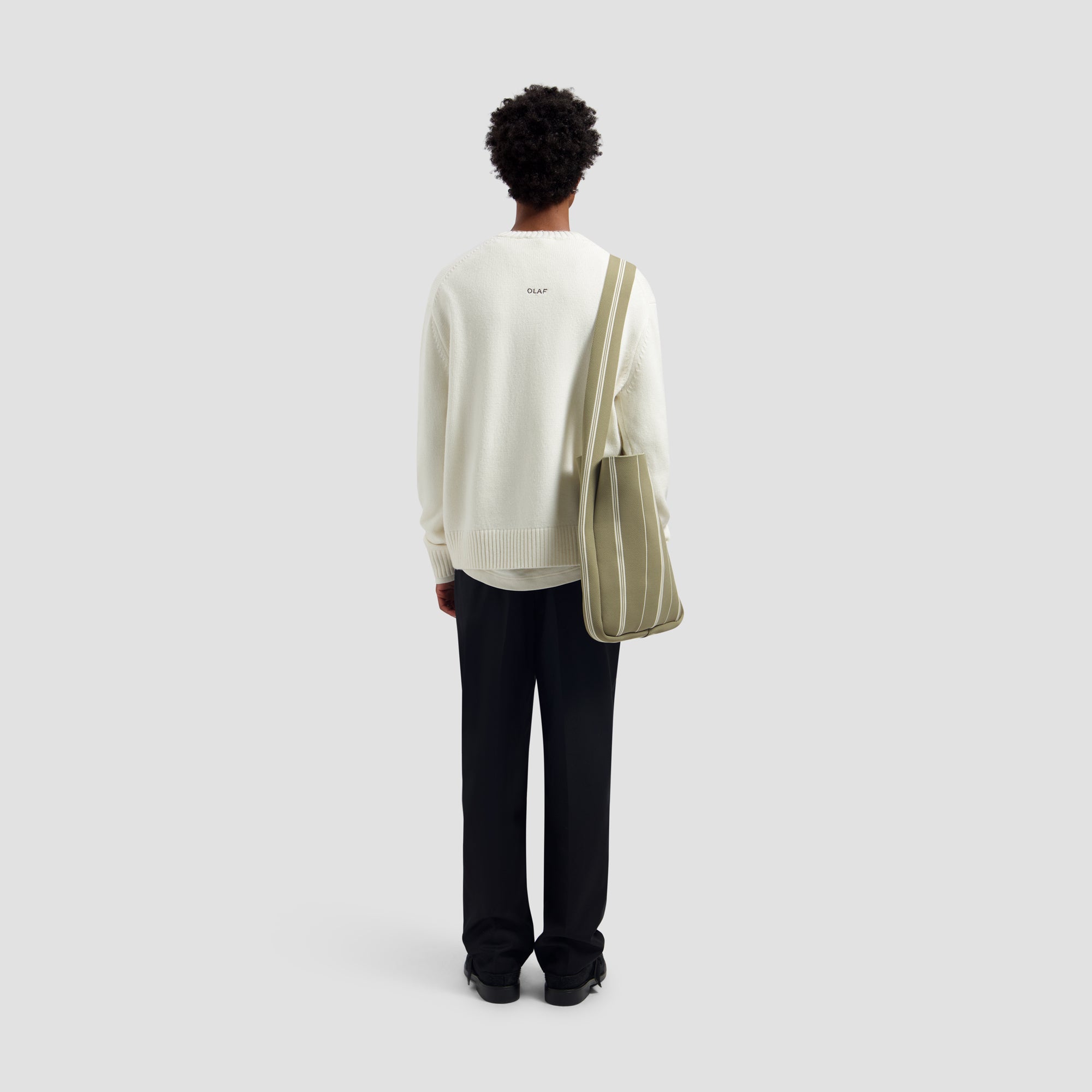 Essential Knitted Crewneck - Off White