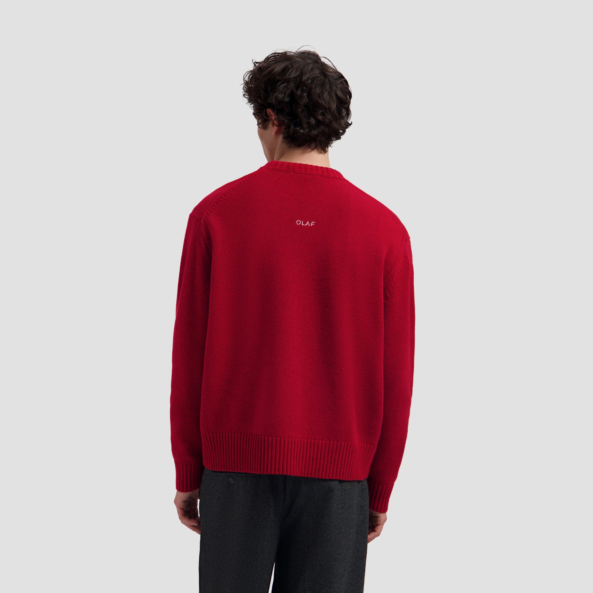 Essential Knitted Crewneck - Adrenaline Rush