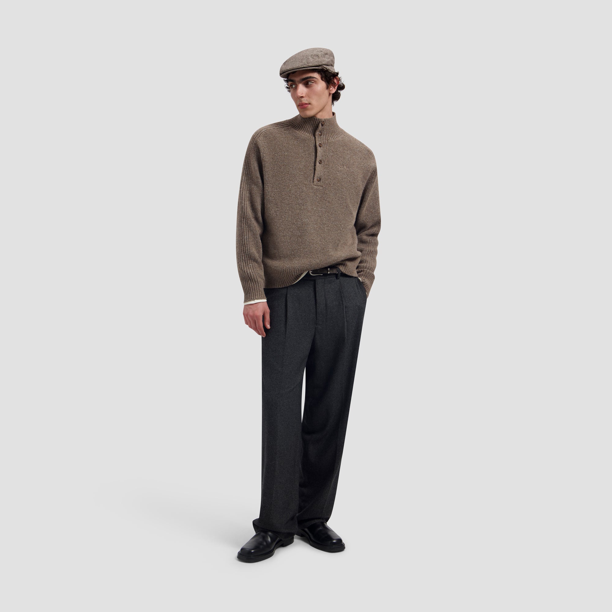 Knitted Mock Neck - Treehouse