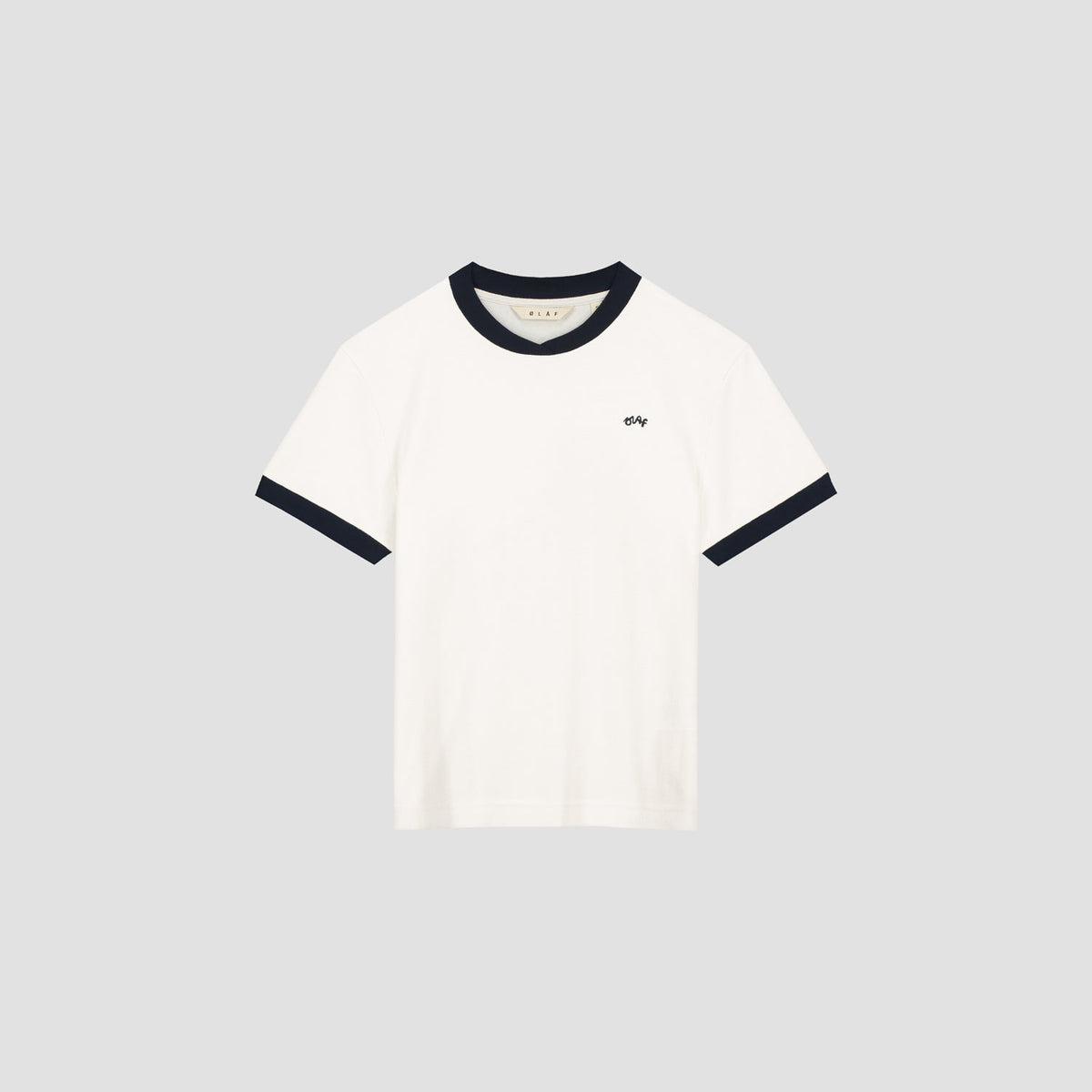 SIGNATURE RINGER TEE | OFF WHITE