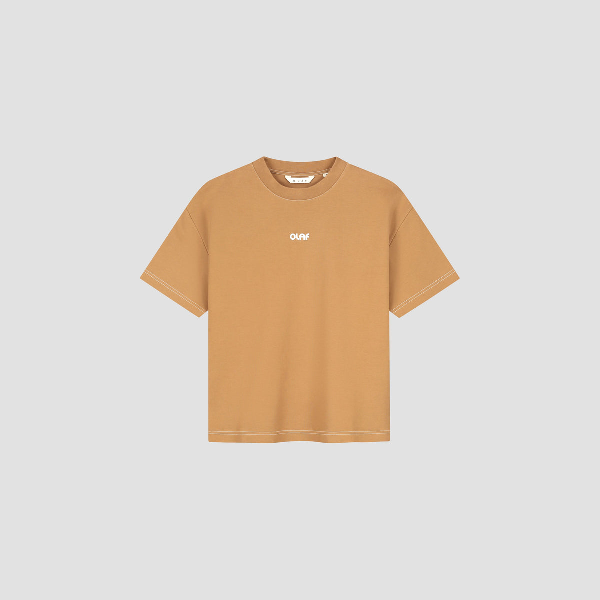 CONTRAST RETRO LOGO BOXY TEE | FOXTROT