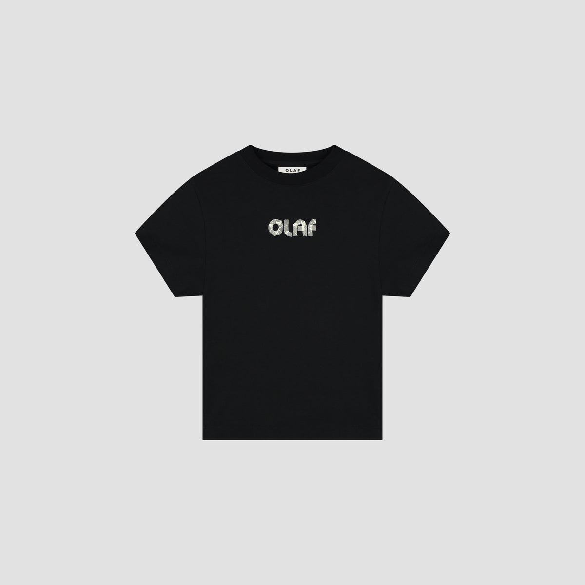 OLAF TAPE BABY TEE | BLACK