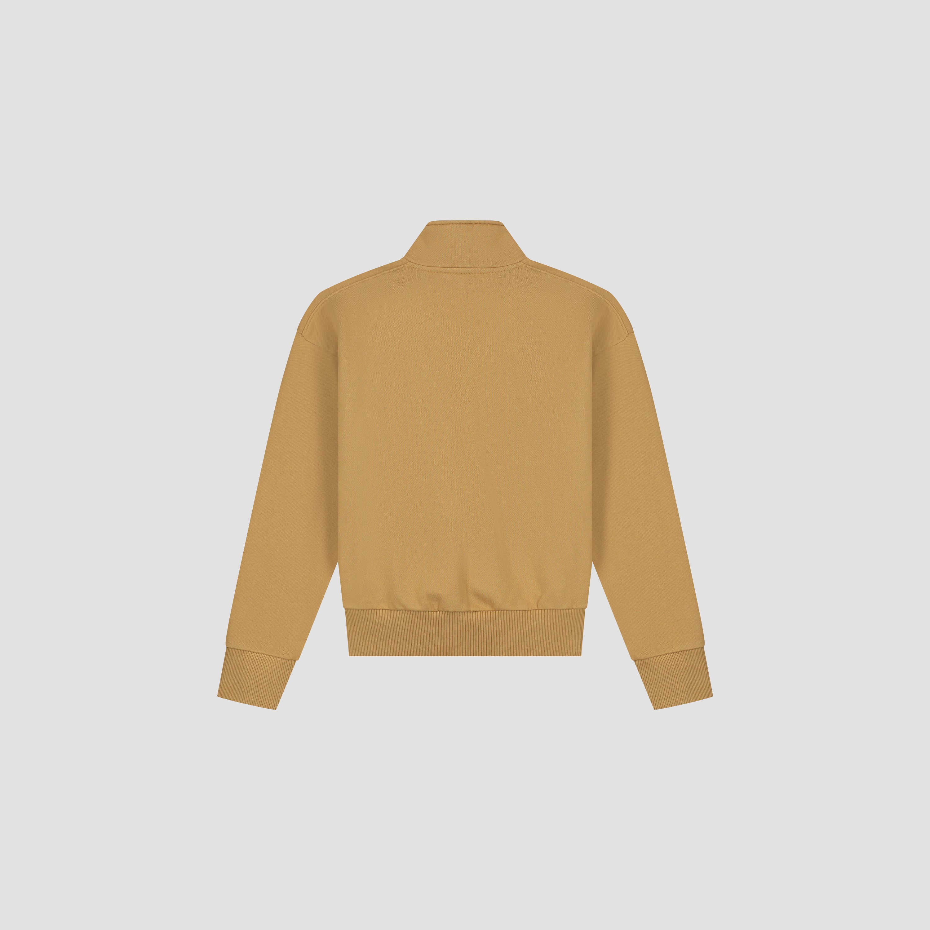Retro Logo Half Zip Sweat - Medal Bronze
