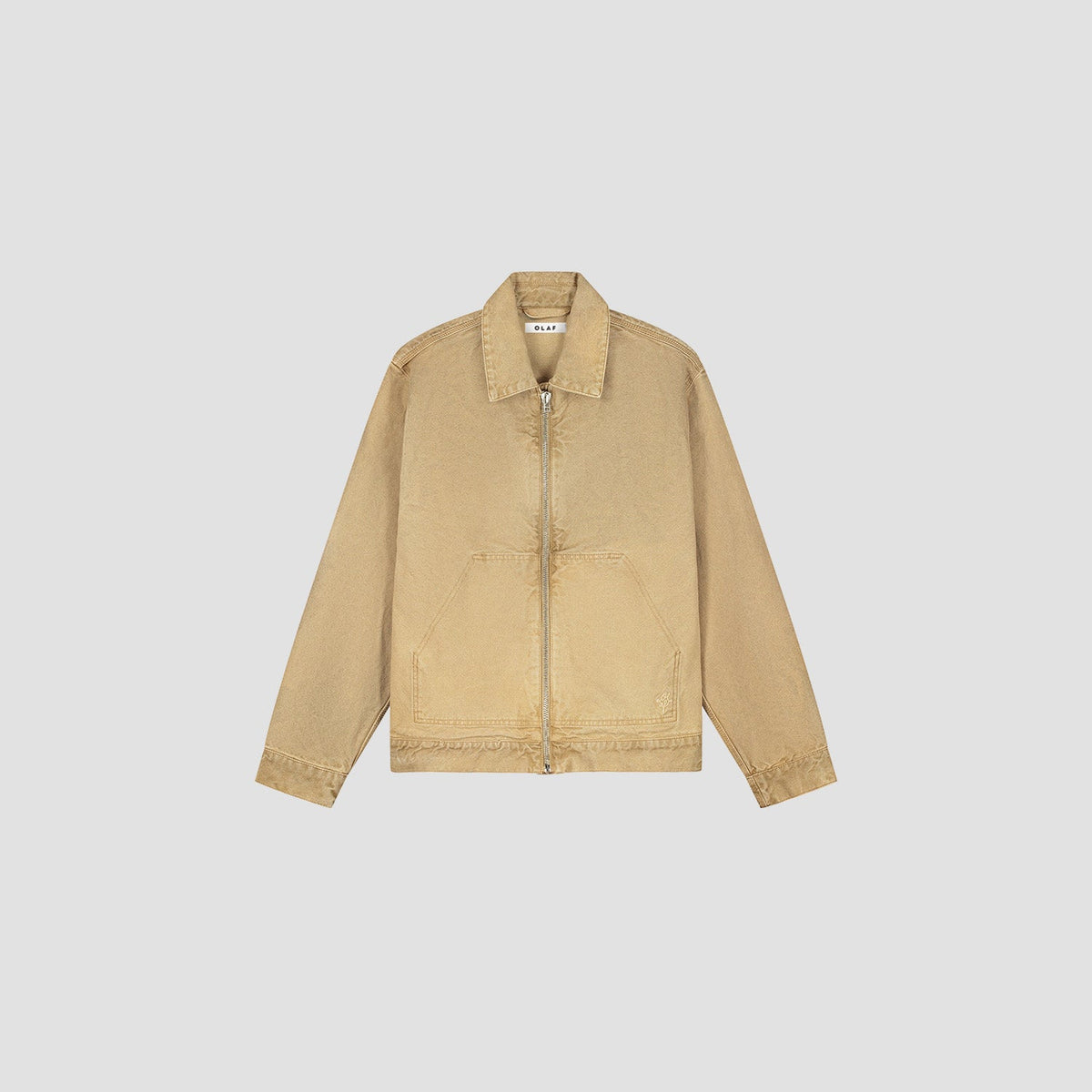 WASHED CANVAS JACKET | MEDAL BRONZE