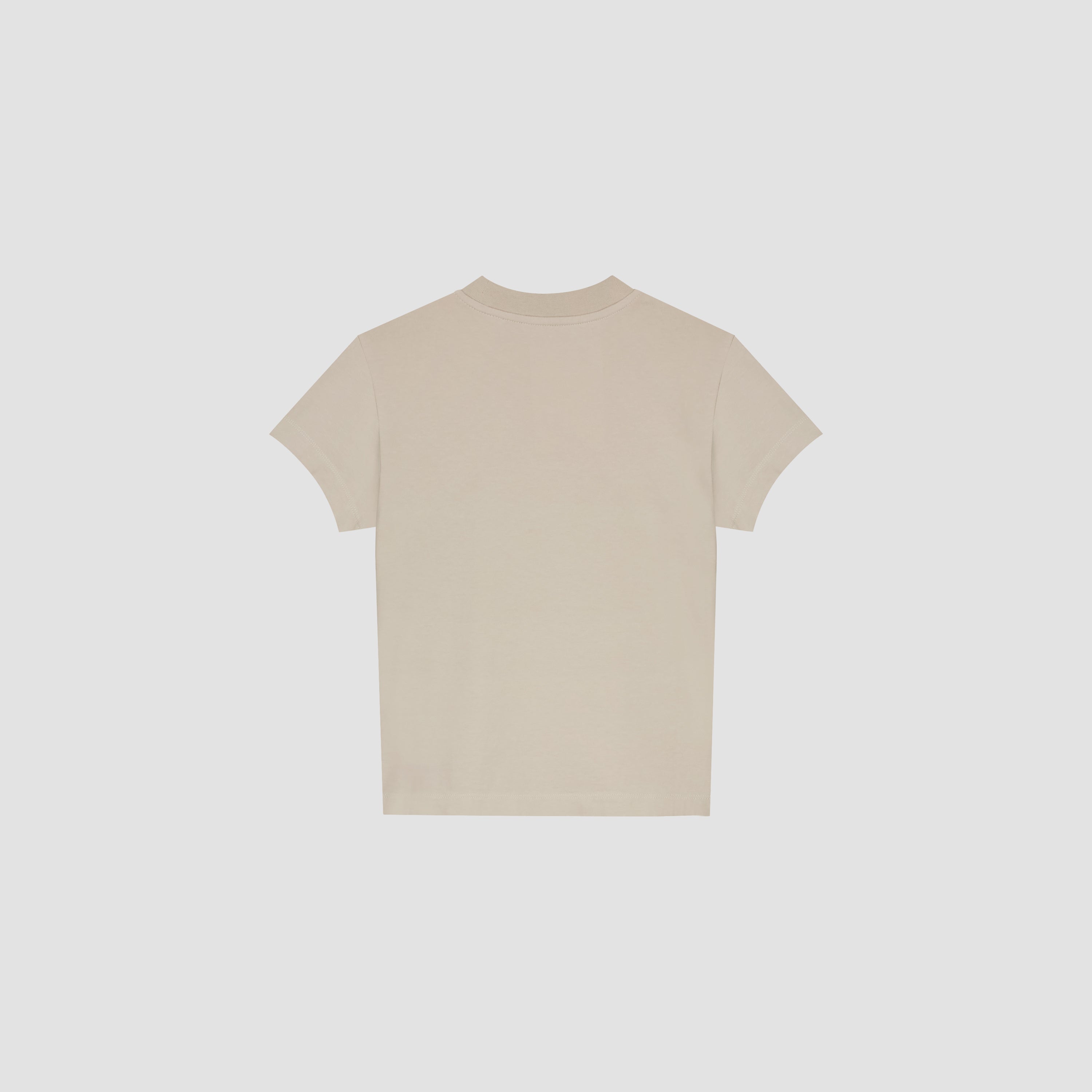 Felted Watercrest Baby Tee - Cement