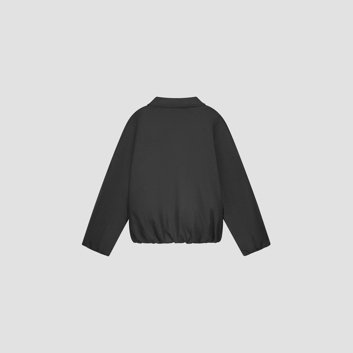PEACHED PADDED JACKET | CHARCOAL