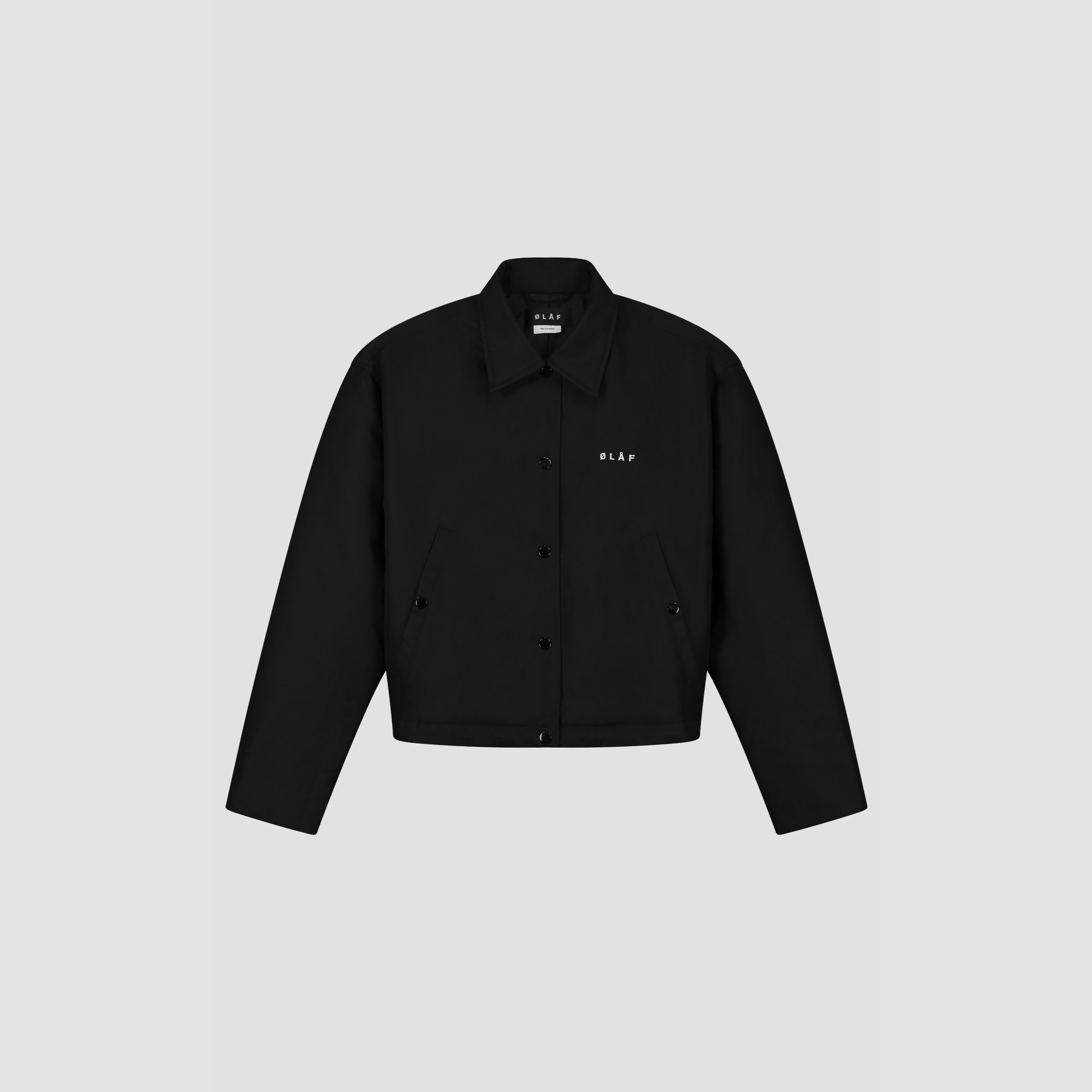 WMN Cropped Jacket - Black